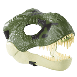 Load image into Gallery viewer, 3D PU Dinosaur Dragon Mask Halloween Party Props Costumes Decoration Green Trex
