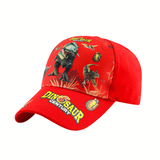 Load image into Gallery viewer, 50-54cm Jurassic Theme Dinosaur Baseball Cap Summer Sun Hat for Kids 2-7 Years