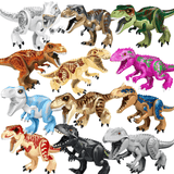 Load image into Gallery viewer, 12‘’ Dinosaur Jurassic Theme DIY Action Figures Building Blocks Toy Playsets 12 Pack TRex / 17*28.5cm
