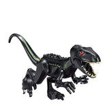 Load image into Gallery viewer, 12‘’ Dinosaur Jurassic Theme DIY Action Figures Building Blocks Toy Playsets Black Velociraptor / 27.6*15.9cm