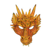 Load image into Gallery viewer, 3D PU Dinosaur Dragon Mask Halloween Party Props Costumes Decoration